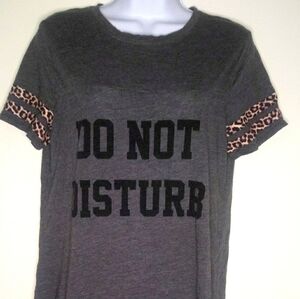 Love fresh gray and cheetah print night shirt